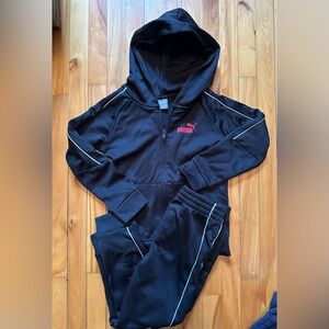 Puma kids track suit size 6